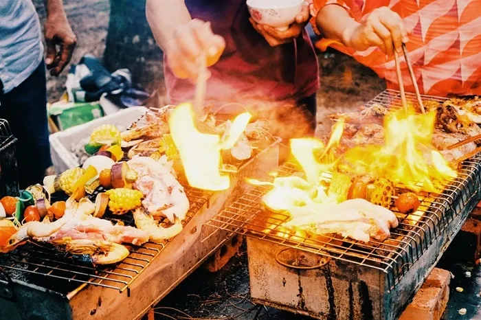 BBQ 파티 즐기기