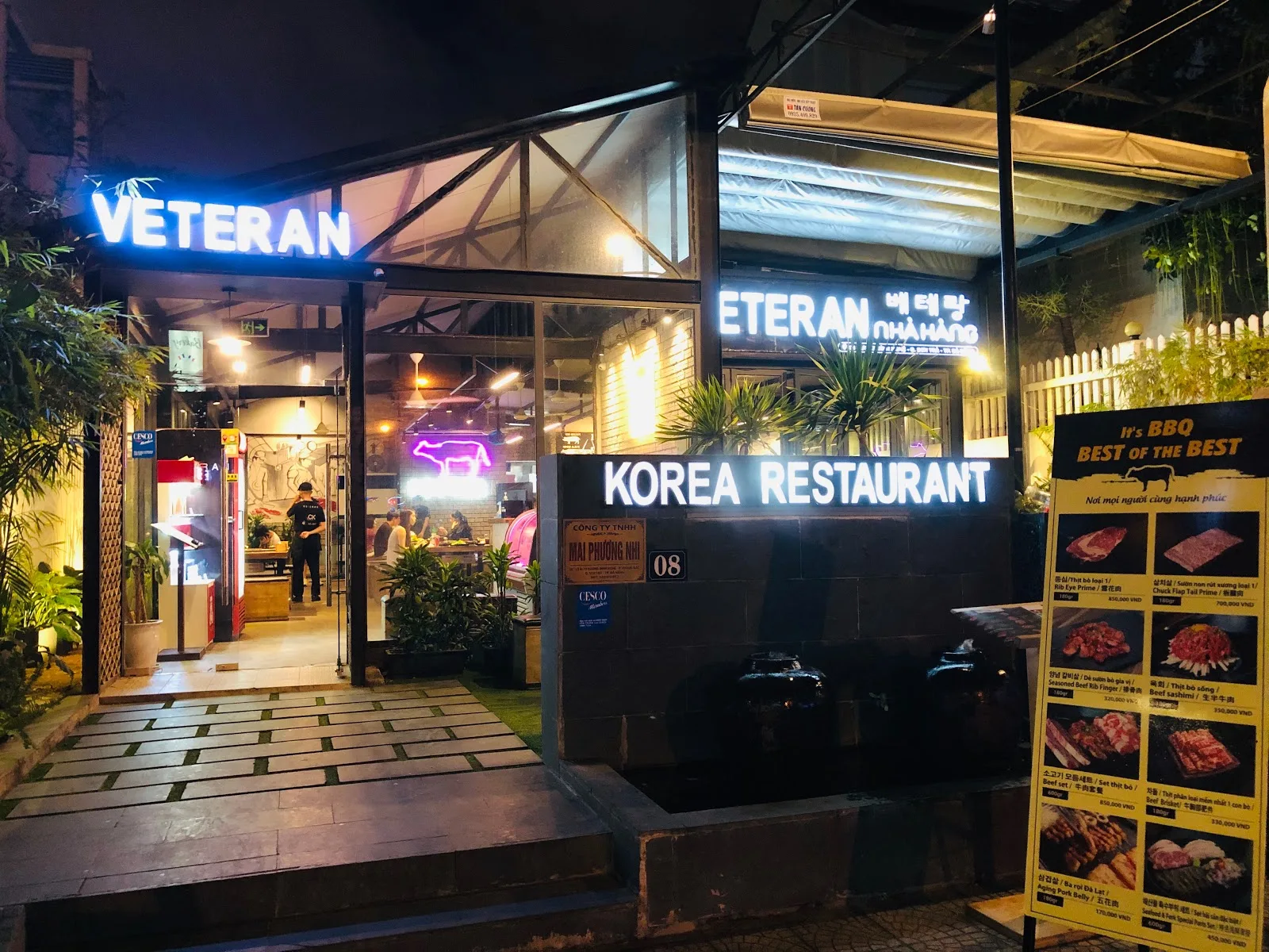 Nhà Hàng BBQ Veteran - Thịt Nướng Hàn Quốc Chuẩn Phong Cách Bản Địa