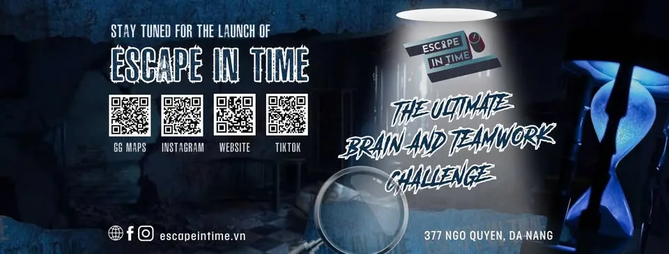 Escape In Time: Hệ Thống Escape Room Cực Đỉnh Ở Đà Nẵng