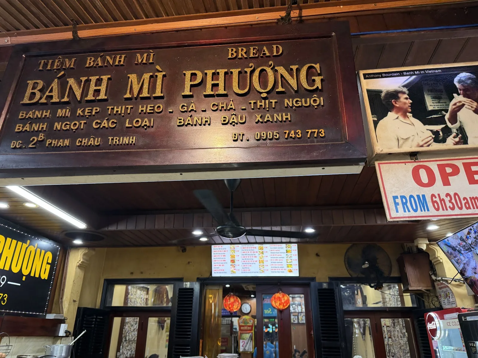 Banh Mi Phuong - 世界一美味しいHoi Anのベトナムサンドイッチ、20,000 VNDから
