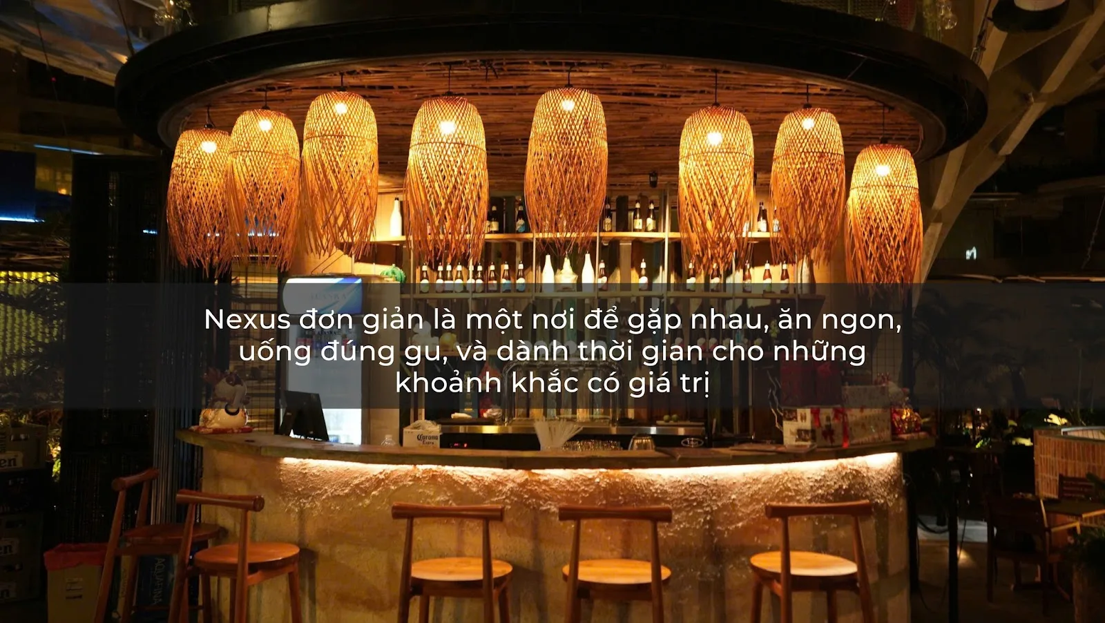 Nexus Beer Garden Bạch Đằng – ร้านอาหารกลางแจ้งวิวโปร่งสบายเปิดถึงตี 1