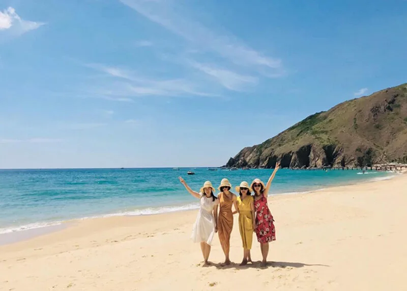 ソンチャ半島の秘境ビーチで映え写真撮影