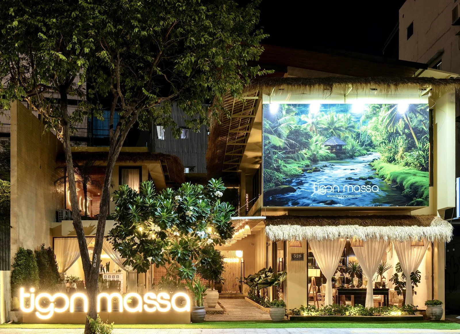 Tigon Massa - Spa & Massage 다낭: 발레트 파킹 서비스가 있는 마사지 시설