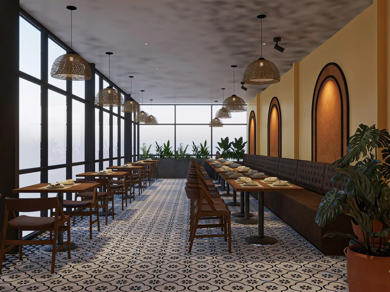 Hoang’s Kitchen – Vietnamese & Vegan Restaurant Near My Khe Beach with Rooftop View