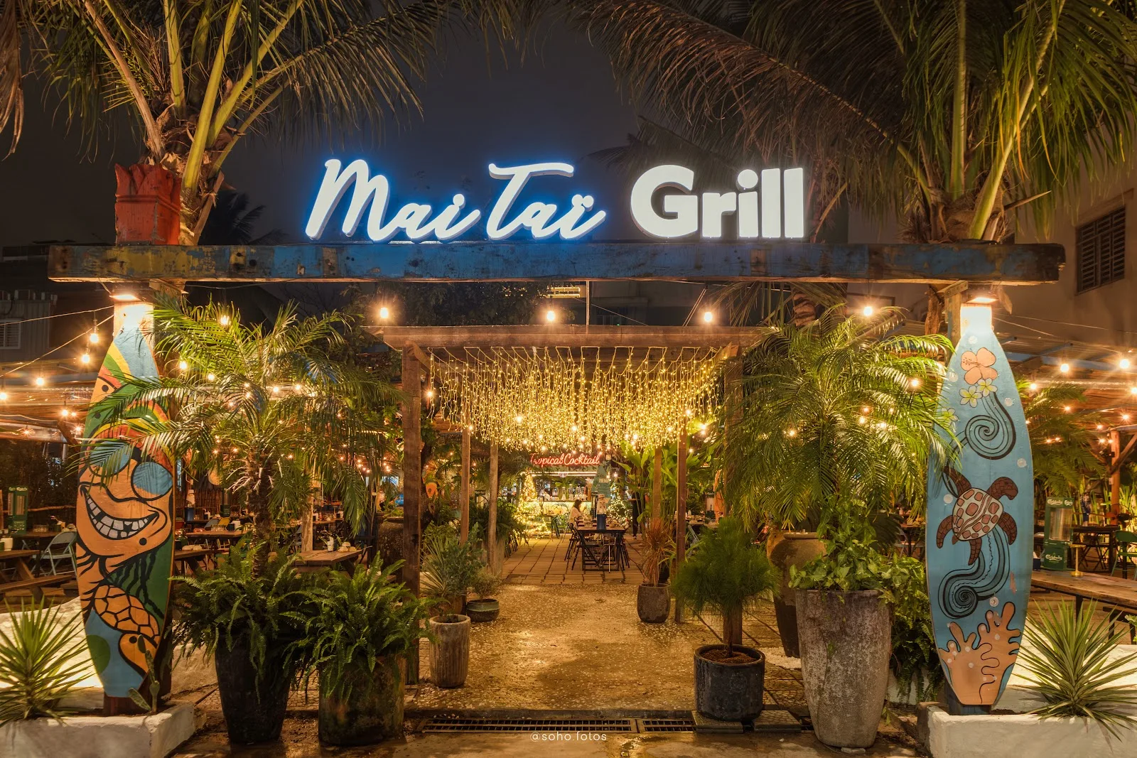 Mai Taï Grill - 정원 맥주집 – 구이 요리와 생맥주를 즐길 수 있는 곳