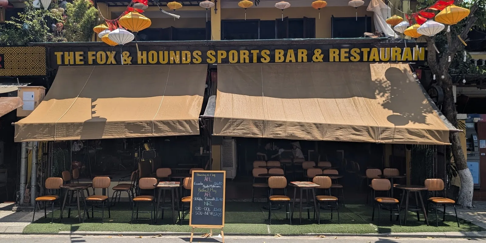 Fox & Hounds：会安的英式体育酒吧，观看体育比赛的好去处