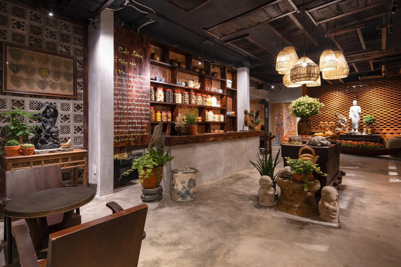 Sangha - Vegetarian Restaurant - Rustic Garden Vegetarian Restaurant in Da Nang