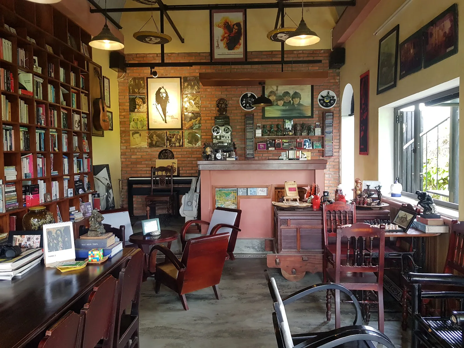 Nhạc - Tranh Classic Coffee: Quán Cafe Hoài Cổ View Cánh Đồng Yên Tĩnh Cực Chill