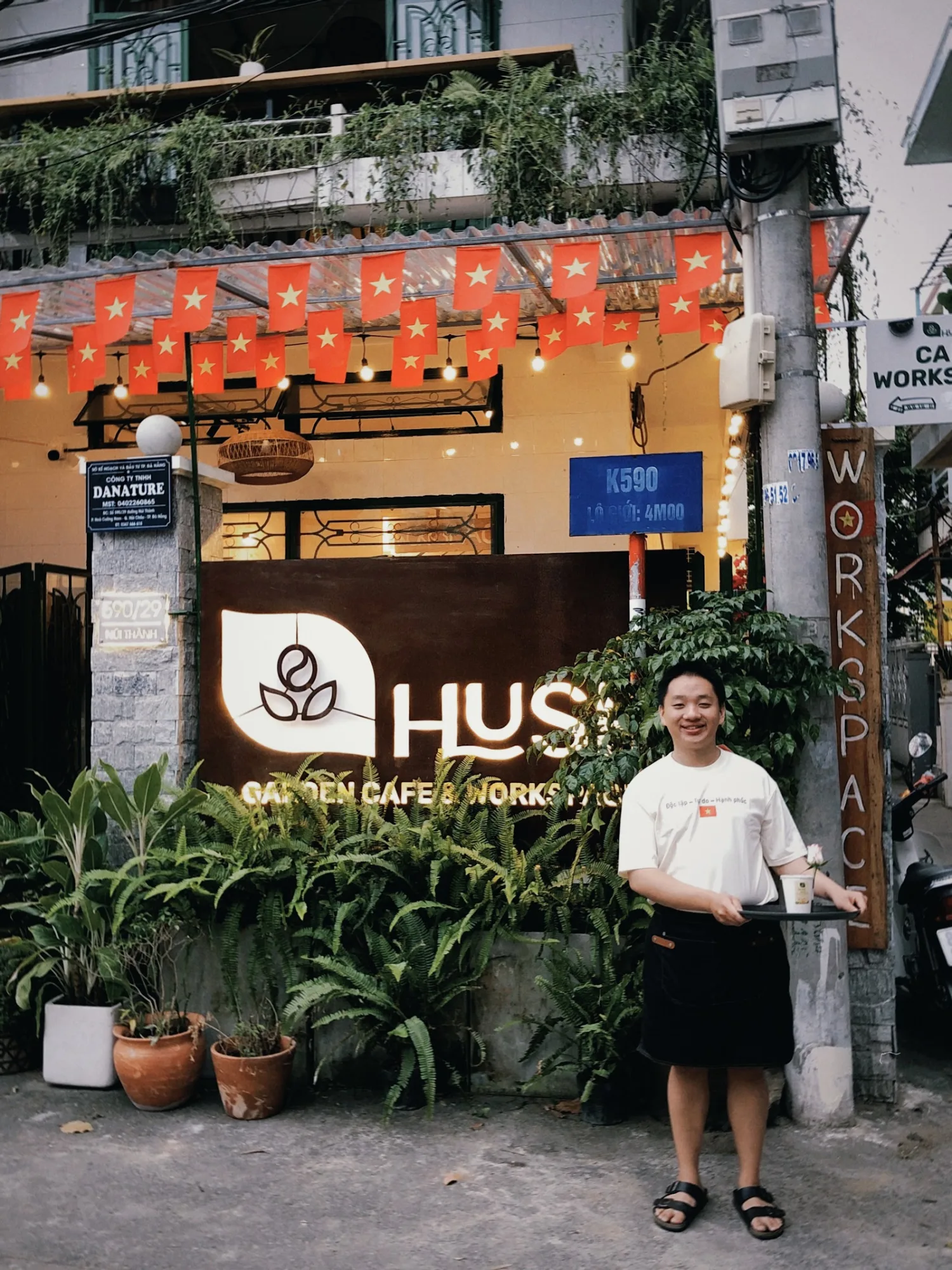 HUSH - Garden Cafe & Workspace: Check-In Your Super Chill Garden Work Cafe