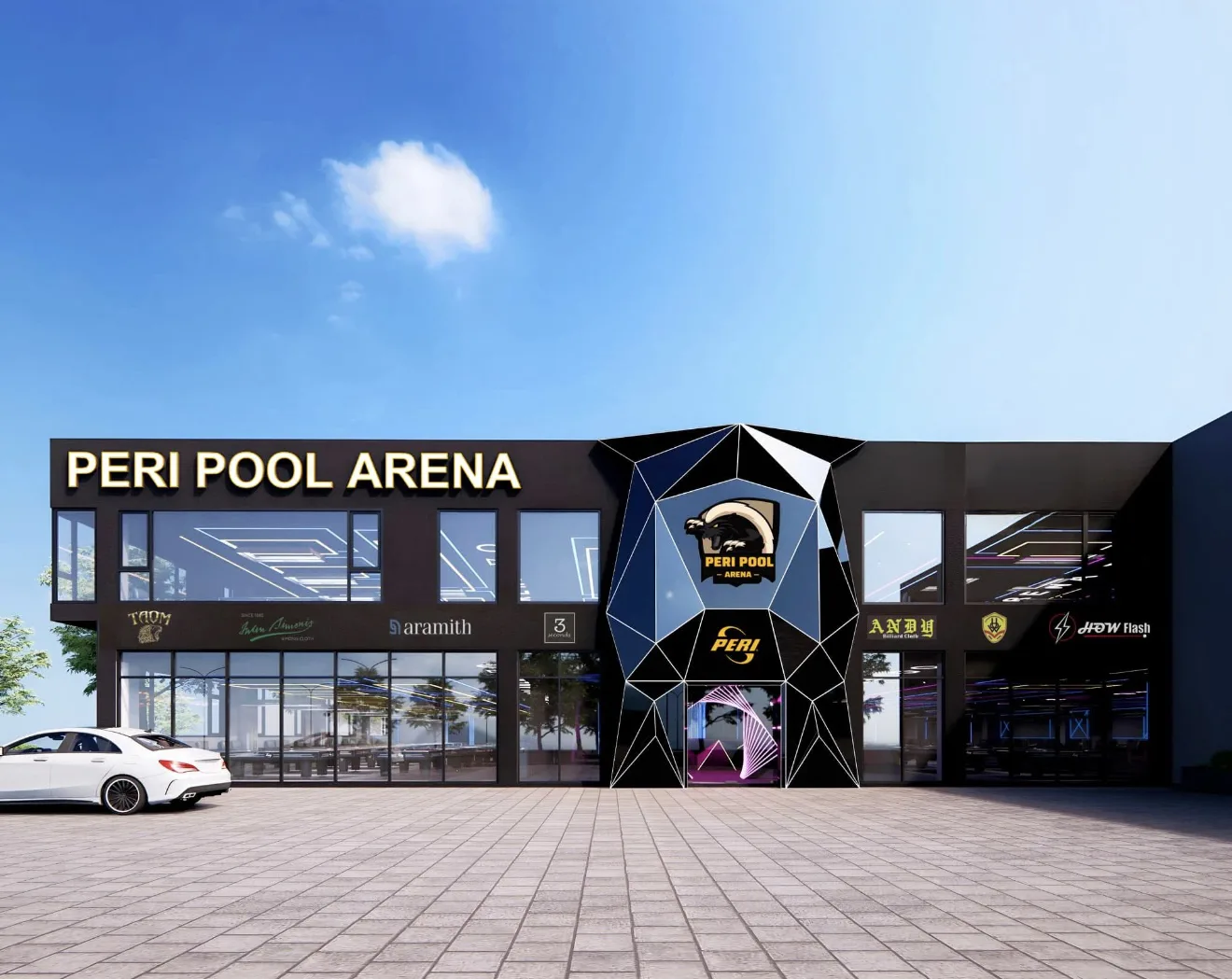 岘港Peri Pool Arena：超级宏伟的24/7台球俱乐部