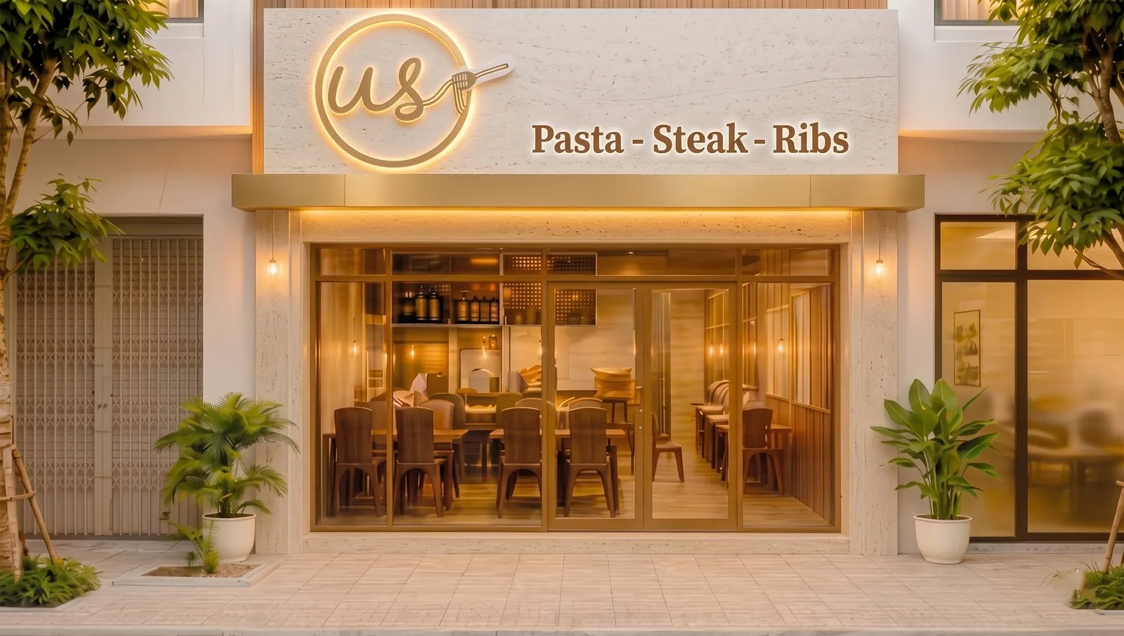 US Pasta-Steak-Ribs: Menu Steak Sốt Truffle Cực Hấp Dẫn