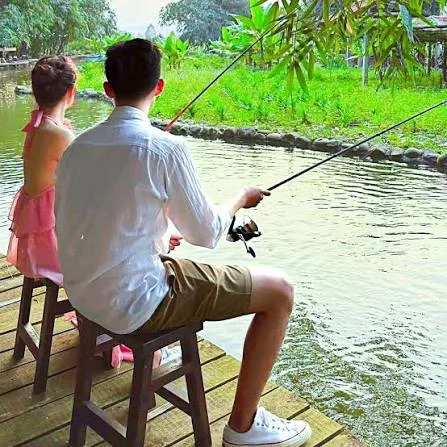 Relaxing fishing