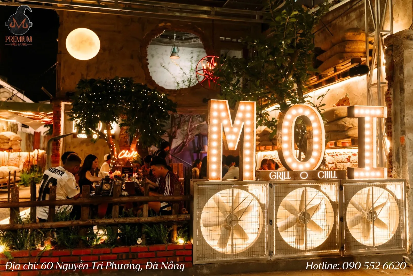 Mọi Premium - Grill & Chill：机场景观烧烤店