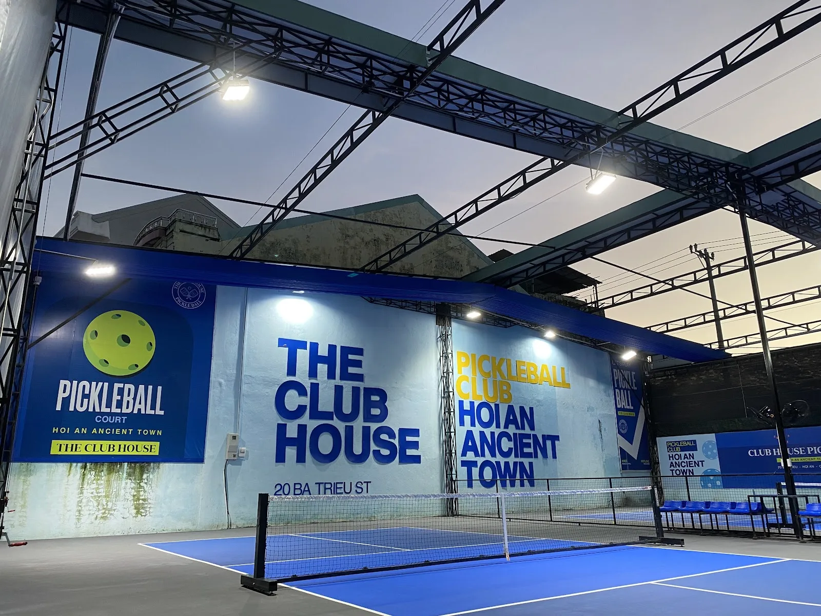 The Club House Pickleball Hoi An: 날씨에 구애받지 않는 친선 피클볼 장소 공개